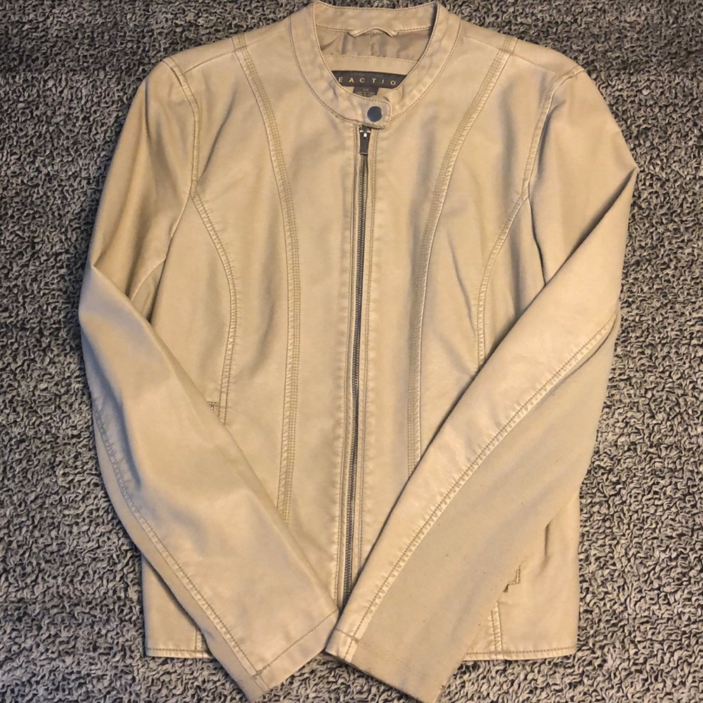 Faux Leather Jacket